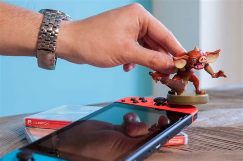 nintendo switch amiibo scanning